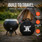 The Orb - Sphere Fire Pit & Grill