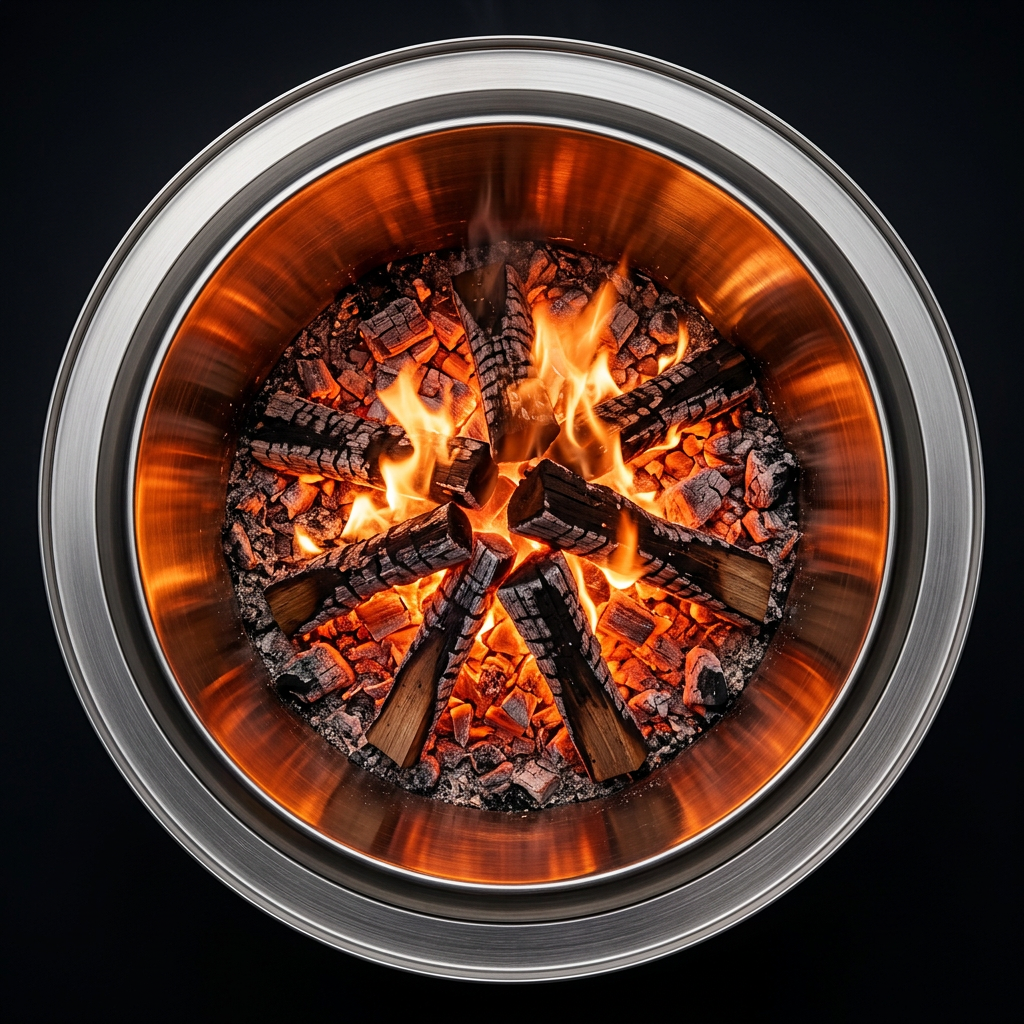 Ferro - Stainless Smokeless Fire Pit & Grill