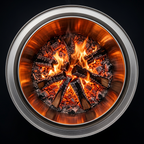 Ferro - Stainless Smokeless Fire Pit & Grill