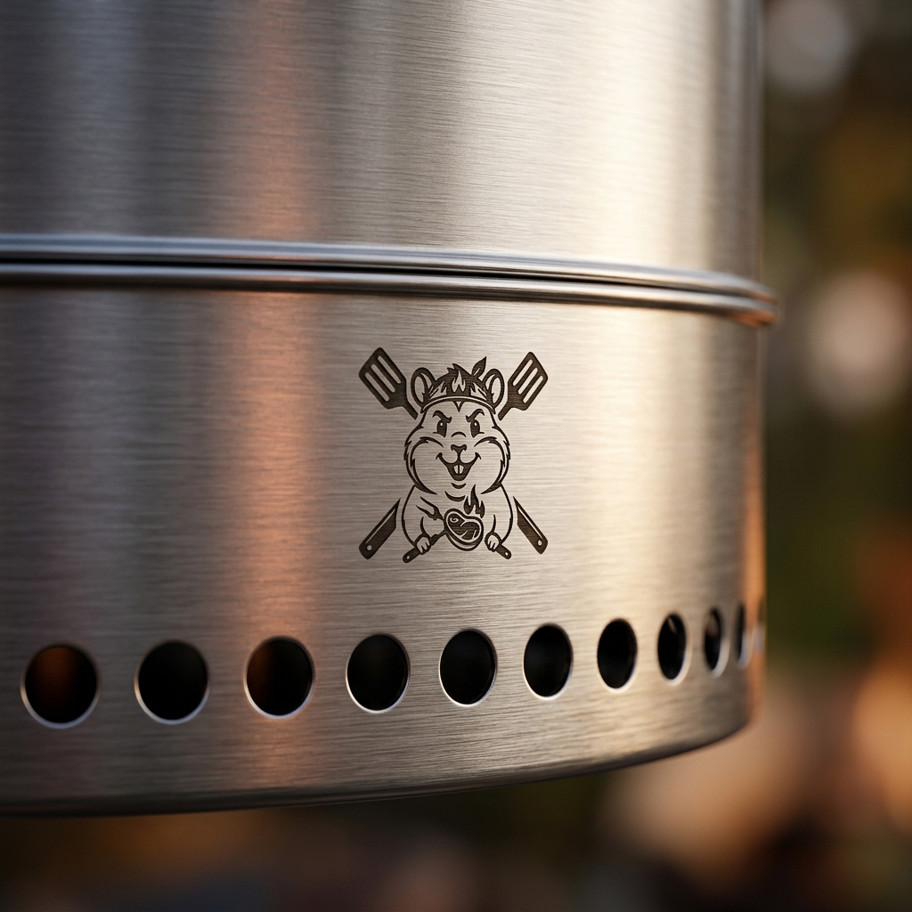 Ferro - Stainless Smokeless Fire Pit & Grill