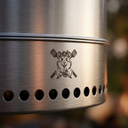 Ferro - Stainless Smokeless Fire Pit & Grill