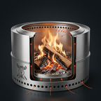 Ferro - Stainless Smokeless Fire Pit & Grill