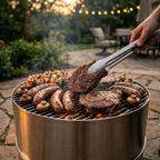 Ferro - Stainless Smokeless Fire Pit & Grill