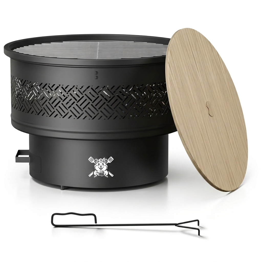 Luma - Grill, Fire Pit & Table