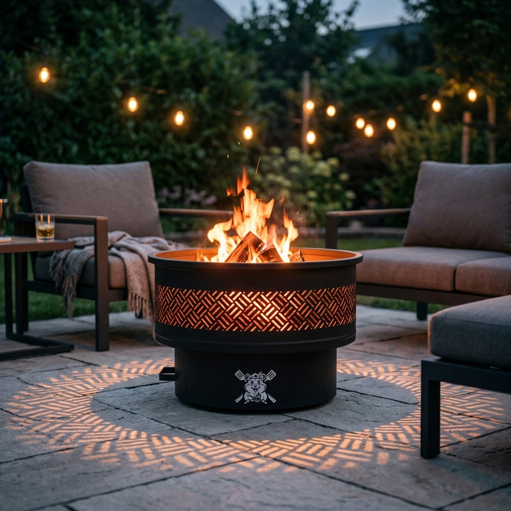 Luma - Grill, Fire Pit & Table