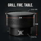 Luma - Grill, Fire Pit & Table