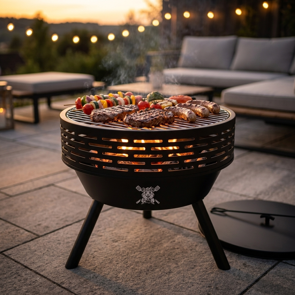Talos - Raised Grill & Fire Pit