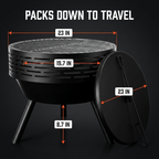 Talos - Raised Grill & Fire Pit