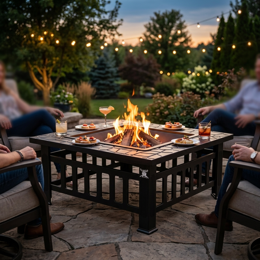 Mesa - Fire Pit Table & Grill