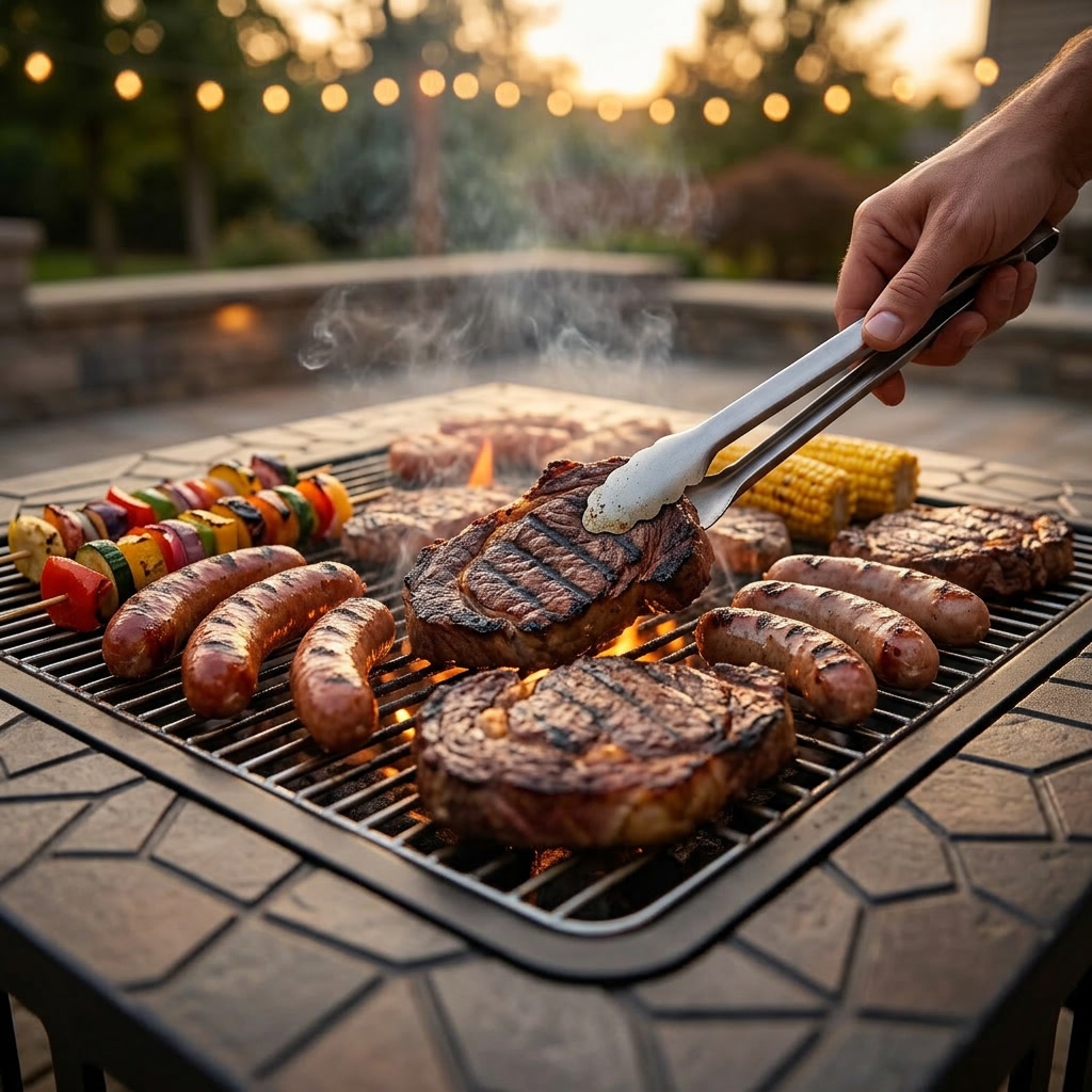 Mesa - Fire Pit Table & Grill